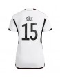Billige Tyskland Niklas Sule #15 Hjemmedrakt Dame VM 2022 Kortermet